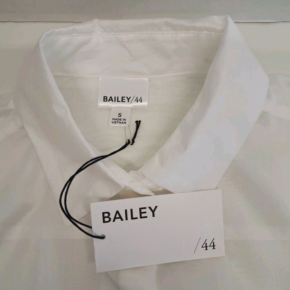 Bailey/44 Women's S Sheer Floral Button Blouse Floral Print - Picture 4 of 8